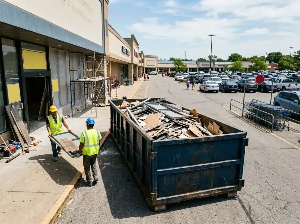 retail-store-renovation-debris-003 — frequently asked questions, Roll-off Dumpster Rentals in Little Chute, WI
